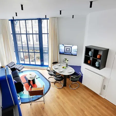 Stylish Parisian Loft 1br6p - Sentier Center