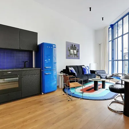 Stylish Parisian Loft 1br6p - Sentier Center Paris